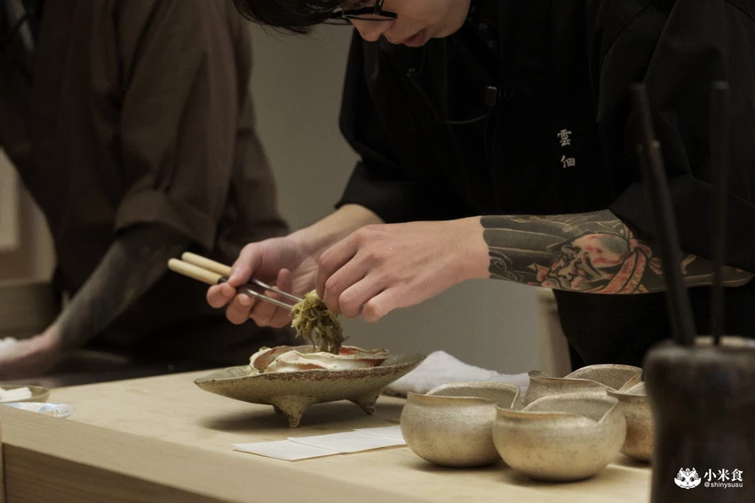 台中市西區雲佃 kumo tsukuda|秋の味覺,秋刀魚領域展開,2025台中無菜單推薦