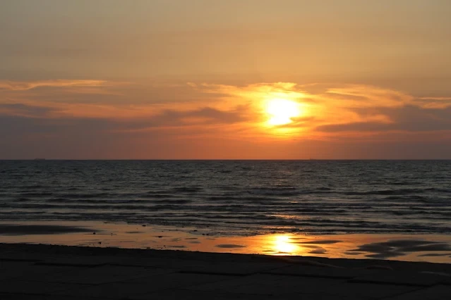 新屋濱海林蔭沙洲 (西濱公路) - 夕陽 新屋濱海林蔭沙洲 (西濱公路) - 夕陽