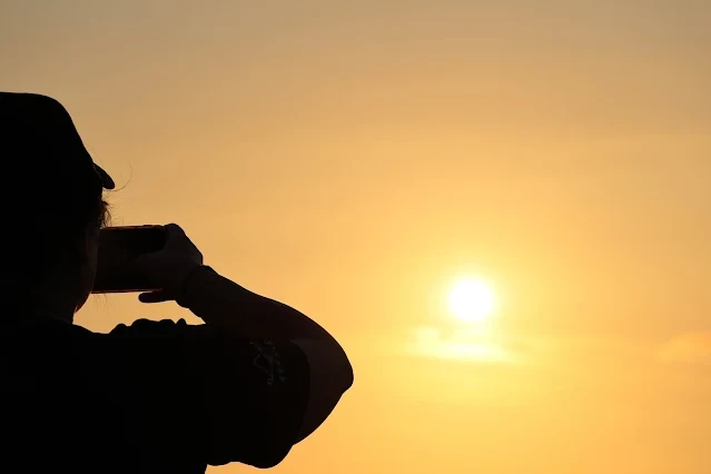 新屋濱海林蔭沙洲 (西濱公路) - 夕陽 - 太陽 新屋濱海林蔭沙洲 (西濱公路) - 夕陽 - 太陽