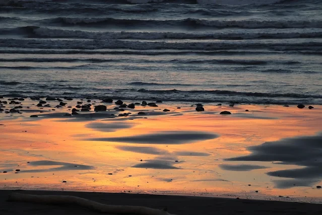 新屋濱海林蔭沙洲 (西濱公路) - 夕陽 - 沙灘 新屋濱海林蔭沙洲 (西濱公路) - 夕陽 - 沙灘