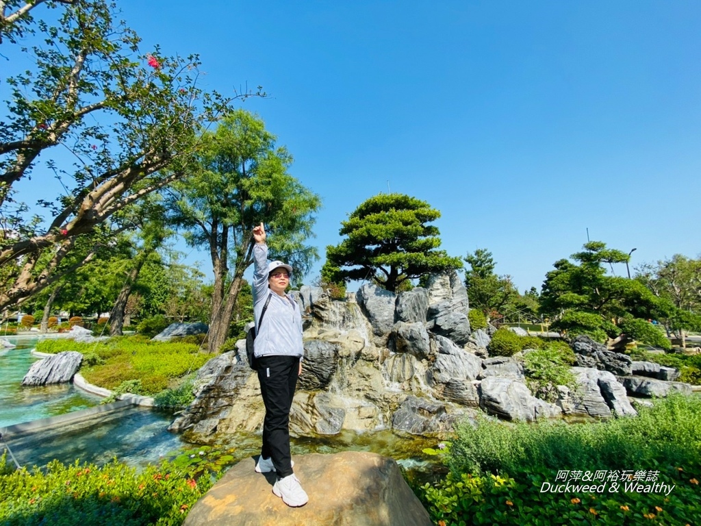 彰化永靖成美文化園，台版兼六園、平地嘉明湖美譽，一日遊必遊