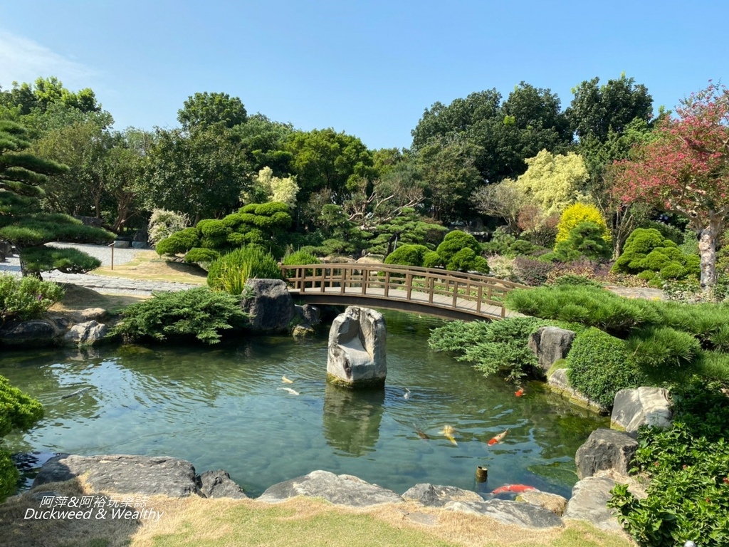 彰化永靖成美文化園，台版兼六園、平地嘉明湖美譽，一日遊必遊