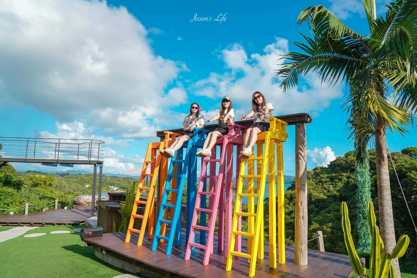 沖繩海景咖啡廳！CASA SOL玻璃屋咖啡廳無敵海景，必玩巨型盪鞦韆拍出IG美照。
