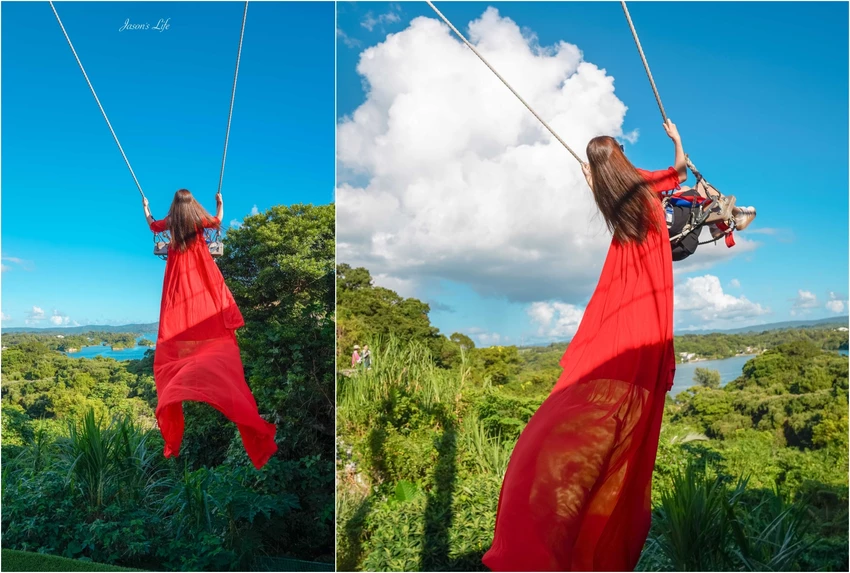 沖繩海景咖啡廳！CASA SOL玻璃屋咖啡廳無敵海景，必玩巨型盪鞦韆拍出IG美照。