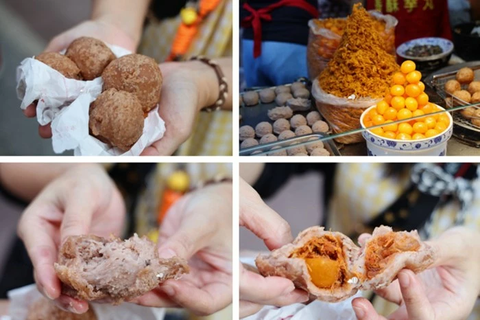 松山站 | 饒河夜市 蔥海手工蔥油餅 有如蔥花地毯的蔥爆牛肉捲餅 必加辣椒