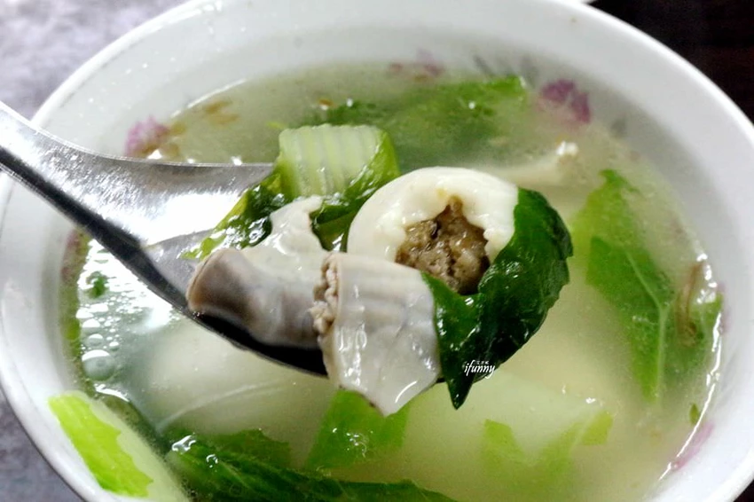 雙連站 | 燕山湯圓 傳承一甲子的好滋味 深受好評的豬肝鹹湯圓/粉腸鹹湯圓 冬至湯圓