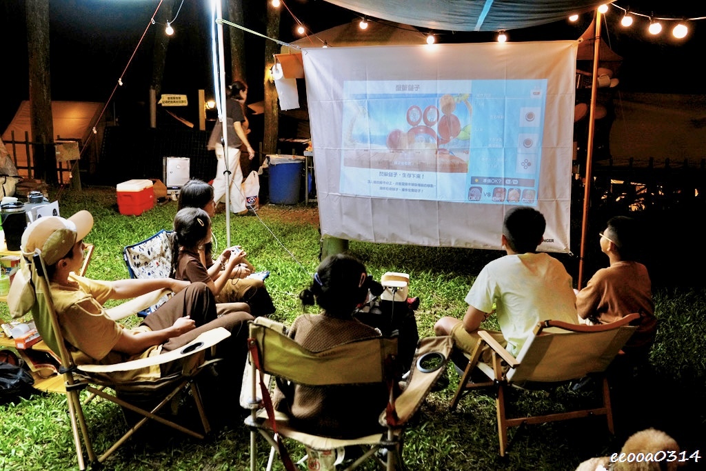 新竹五峰松木青露營區｜森林系家庭露營，萬聖節派對晚餐、親子D