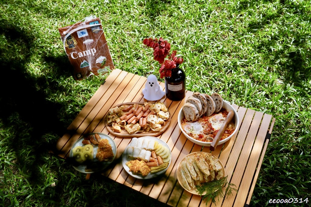 新竹五峰松木青露營區｜森林系家庭露營，萬聖節派對晚餐、親子D