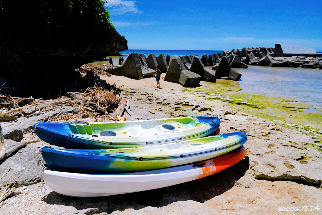 杉福漁港沙灘｜小琉球親子玩水、浮潛、生態觀察的最佳秘境!