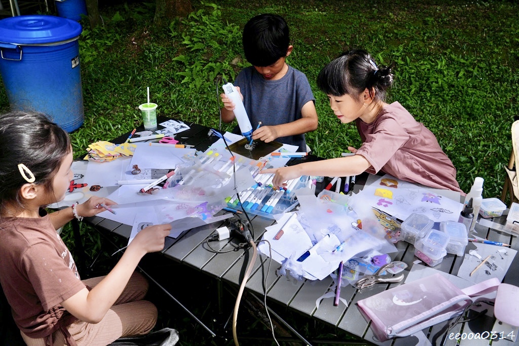 新竹五峰松木青露營區｜森林系家庭露營，萬聖節派對晚餐、親子D