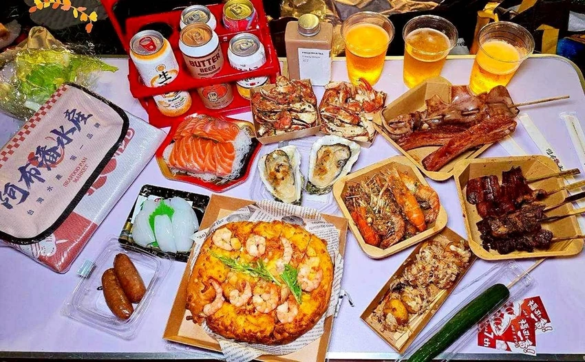 海鮮控衝台中！阿布潘水產霸氣回歸，肉質滑嫩多汁日本兵庫生蠔必吃。