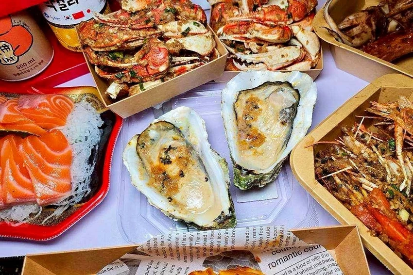 海鮮控衝台中！阿布潘水產霸氣回歸，肉質滑嫩多汁日本兵庫生蠔必吃。