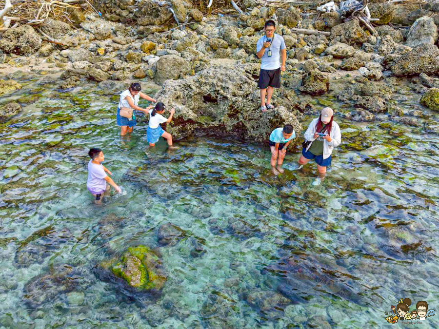 小琉球三天兩夜親子放電戲水順順玩、,吃喝玩樂在地美食、秘境海龜岩、每天都吃冰 - 跟著尼力吃喝玩樂&親子生活