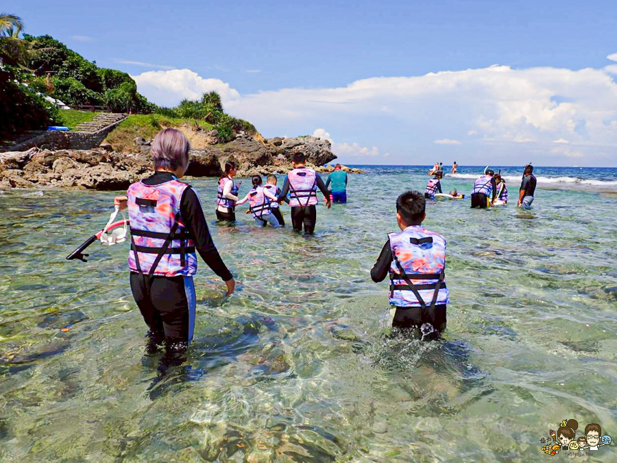 小琉球三天兩夜親子放電戲水順順玩、,吃喝玩樂在地美食、秘境海龜岩、每天都吃冰 - 跟著尼力吃喝玩樂&親子生活