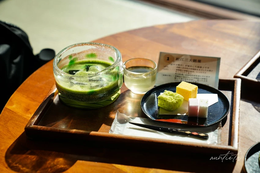 【島根美食】松江市｜喫茶きはる，松江城旁日式茶屋，百坪枯山水造景，出雲抹茶日式和菓子推薦
