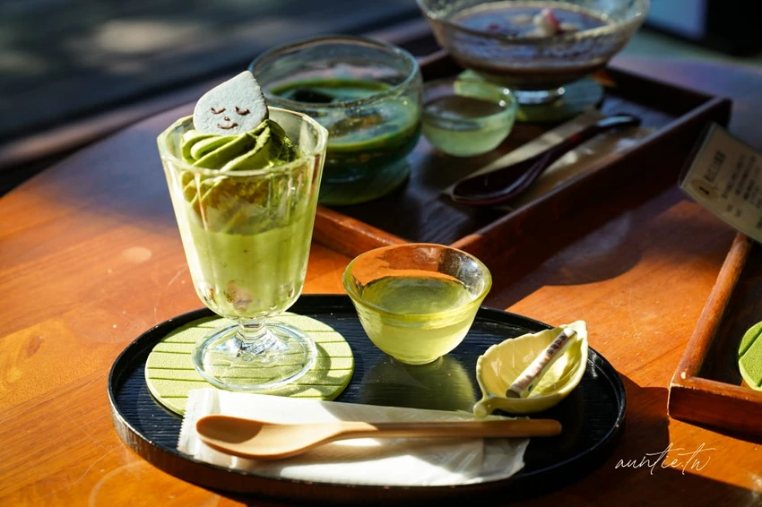 【島根美食】松江市｜喫茶きはる，松江城旁日式茶屋，百坪枯山水造景，出雲抹茶日式和菓子推薦