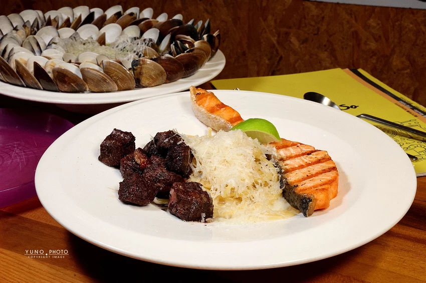 台中浮誇義大利麵天花板！一中商圈美食諾諾索，蛤蜊痛風系一斤半吃到爽。