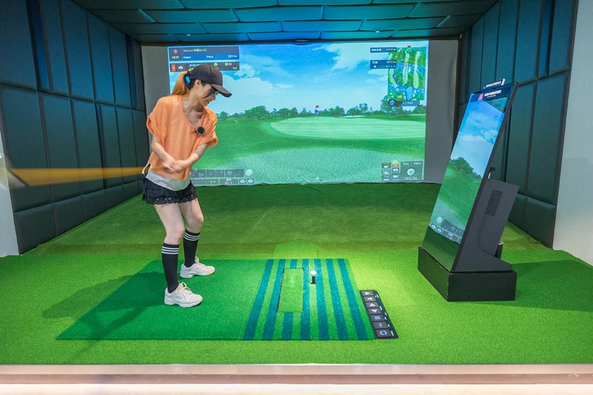 GOLF MONSTERS｜室內竟然也能打高爾夫！最新2025台北松山區景點推薦，聯誼、團建、商務聚會超時尚都會運動，不怕風吹雨淋的台北高爾夫球場推薦