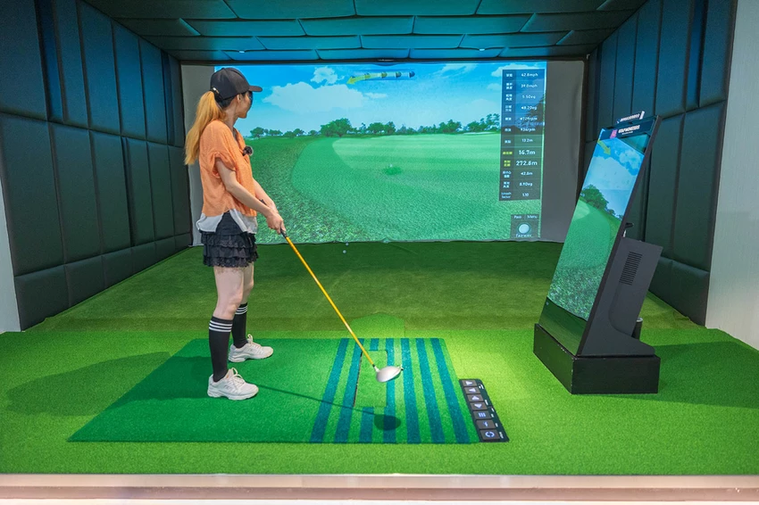 GOLF MONSTERS｜室內竟然也能打高爾夫！最新2025台北松山區景點推薦，聯誼、團建、商務聚會超時尚都會運動，不怕風吹雨淋的台北高爾夫球場推薦