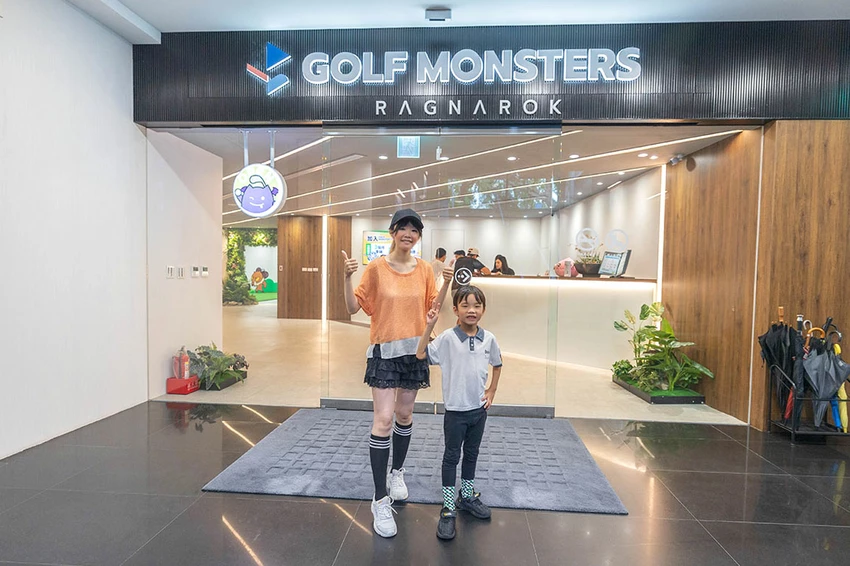 GOLF MONSTERS｜室內竟然也能打高爾夫！最新2025台北松山區景點推薦，聯誼、團建、商務聚會超時尚都會運動，不怕風吹雨淋的台北高爾夫球場推薦