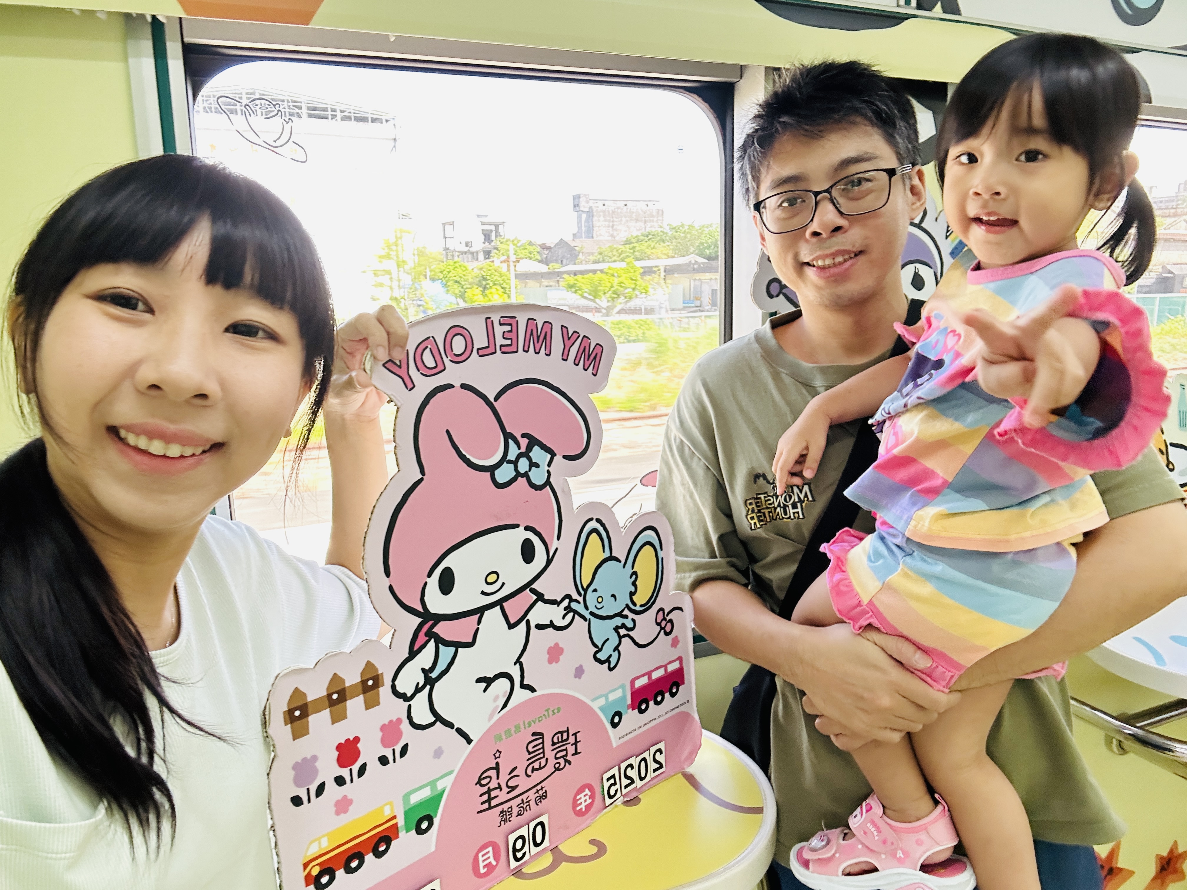 【環島之星萌旅號】三麗鷗主題列車一日環島｜親子同樂、拍照打卡