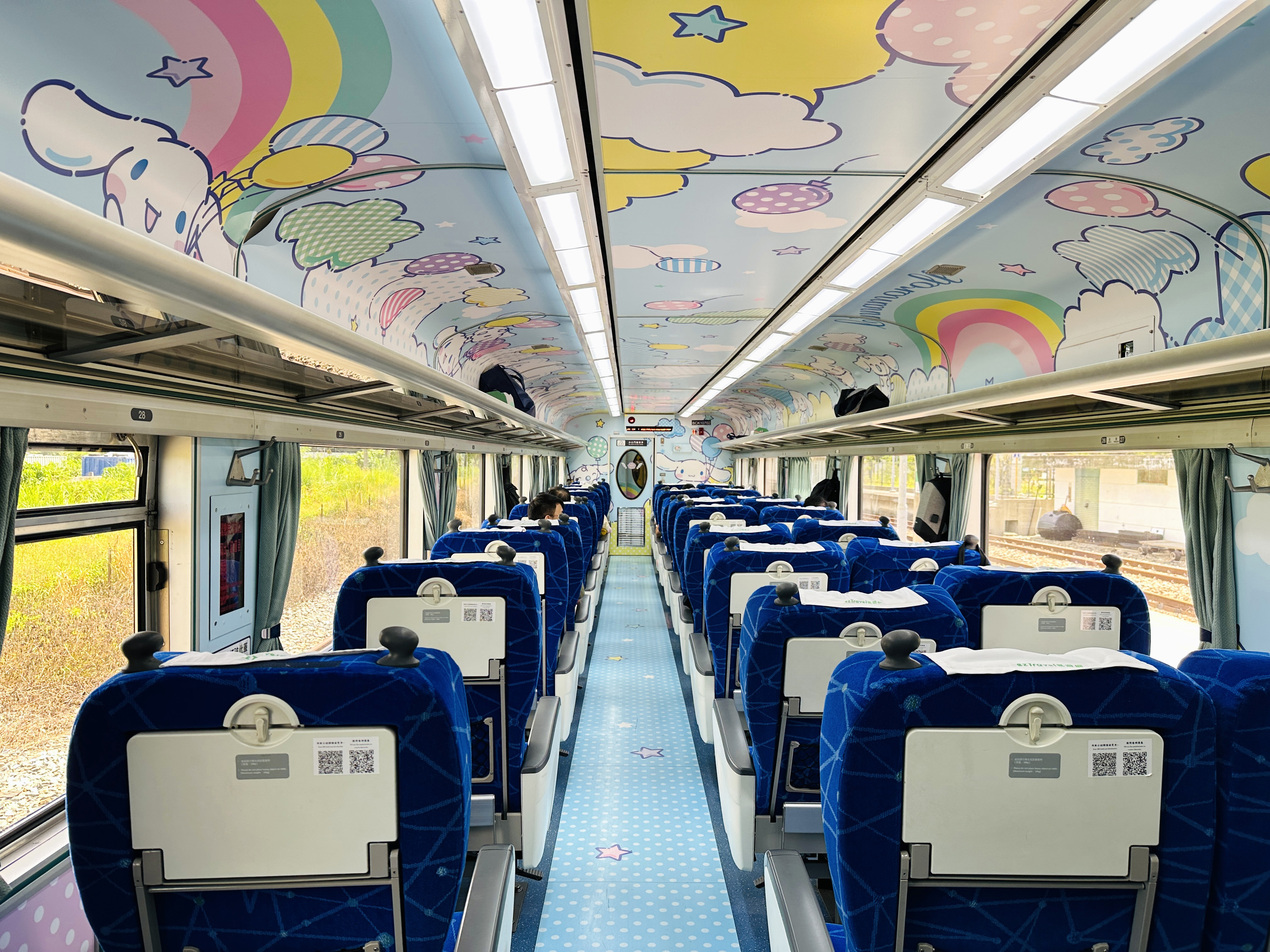 【環島之星萌旅號】三麗鷗主題列車一日環島｜親子同樂、拍照打卡