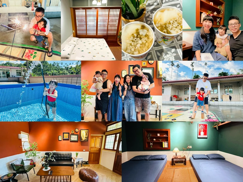 【行滿旅宿】嘉義竹崎親子包棟首選｜懷舊古玩、KTV嗨唱、煙火