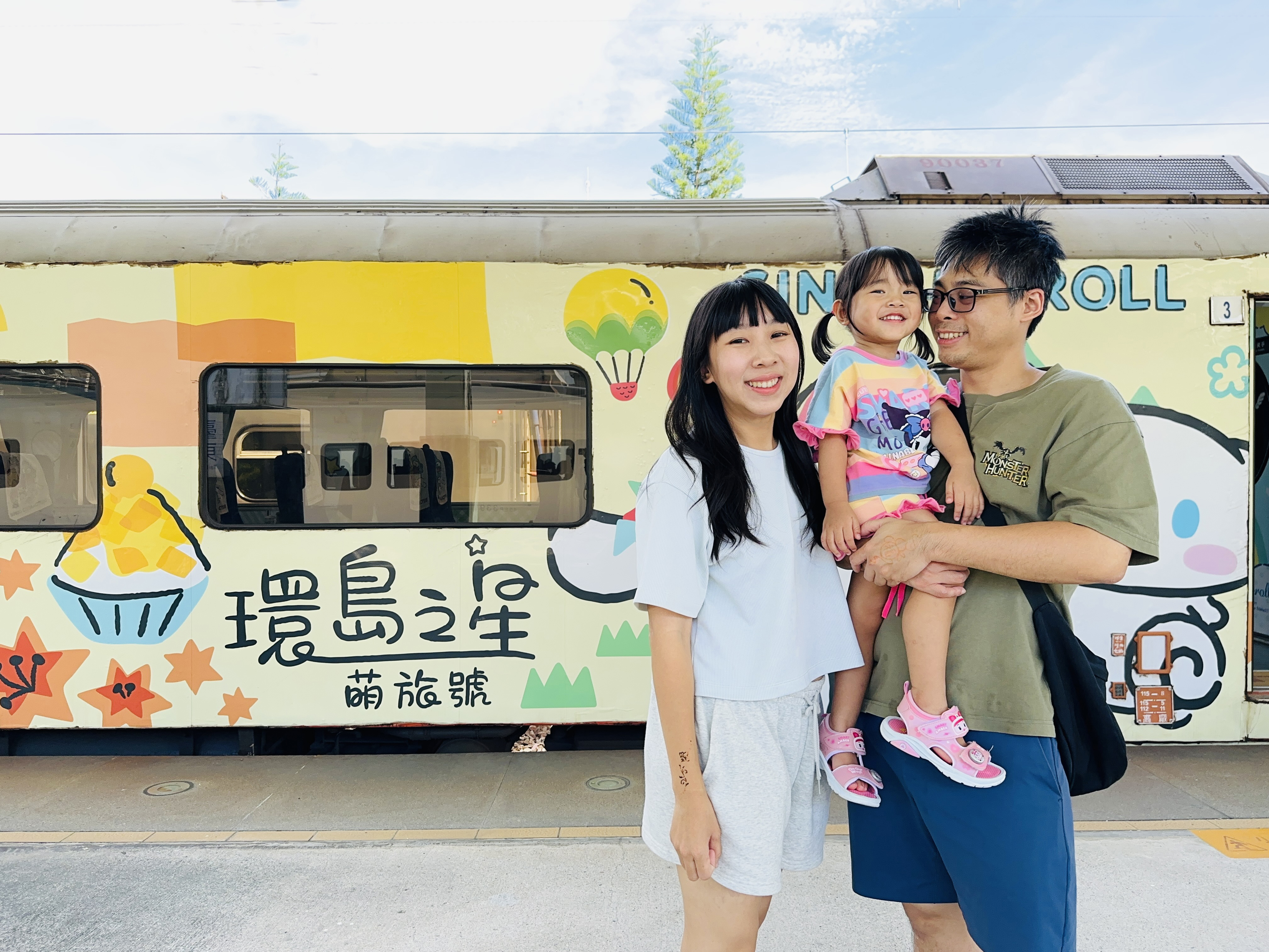 【環島之星萌旅號】三麗鷗主題列車一日環島｜親子同樂、拍照打卡