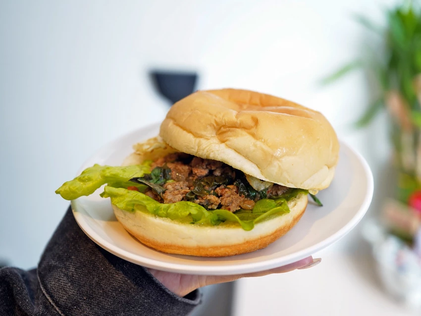 早頓 打拋豬漢堡