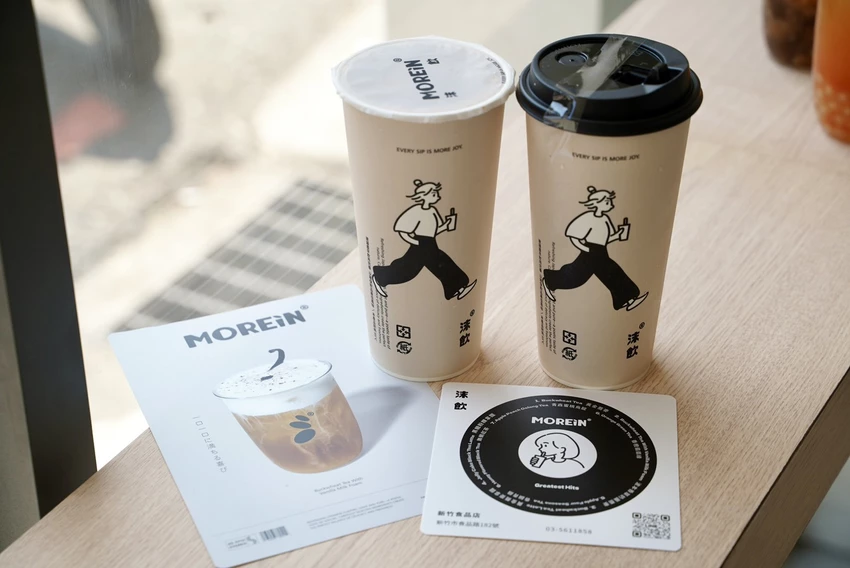 新竹手搖飲料天花板！「MOREiN 沫飲」插旗食品路啦！必喝波本香草奶蓋蕎麥、青森蜜桃烏龍，包準一喝上癮！...