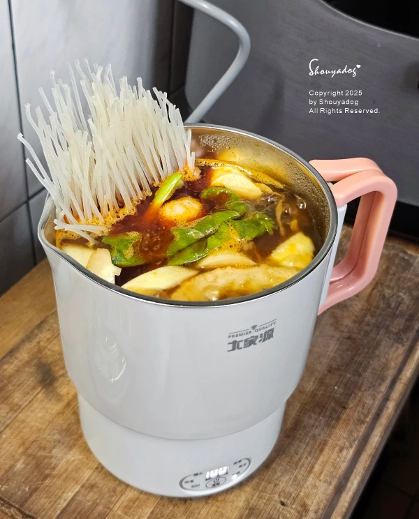 大家源 雙電壓便攜料理鍋 TCY-372202 旅行露營的好