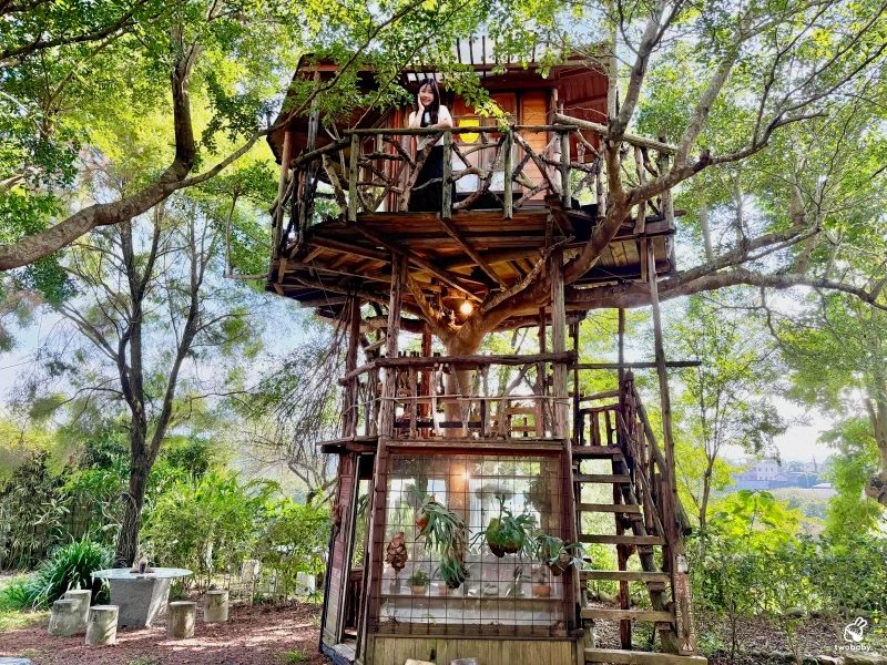 南投縣埔里鎮嫁婆jà po｜埔里隱藏版森林系樹屋秘境咖啡館 像誤闖宮崎駿場景！