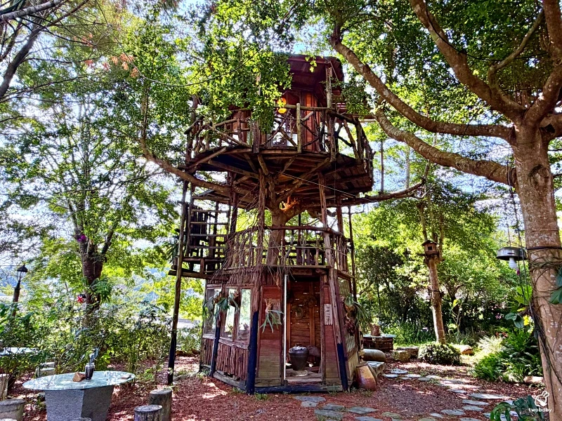 南投縣埔里鎮嫁婆jà po｜埔里隱藏版森林系樹屋秘境咖啡館 像誤闖宮崎駿場景！