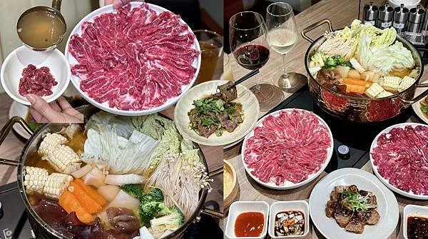 台北溫體牛火鍋宵夜推薦！牛寓鮮切溫體牛，涮煮幾秒肉嫩鮮甜感十足。