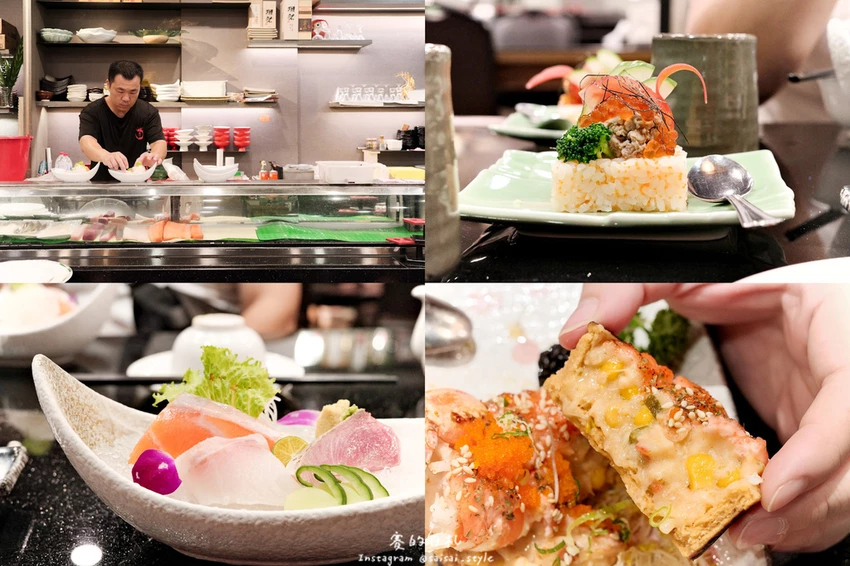 台中西屯區日料老饕私藏!龍二無菜單合菜,說預算就能吃到活跳海鮮。