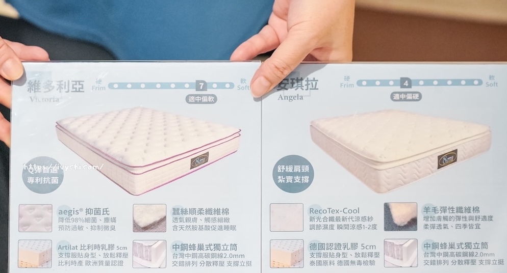 台中床墊推薦－八鐘頭睡眠名床－豐原門市｜價格透明、真材實料、無毒認證，告別劣質床墊，擁抱健康好眠！ - 艾薇覓食趣
