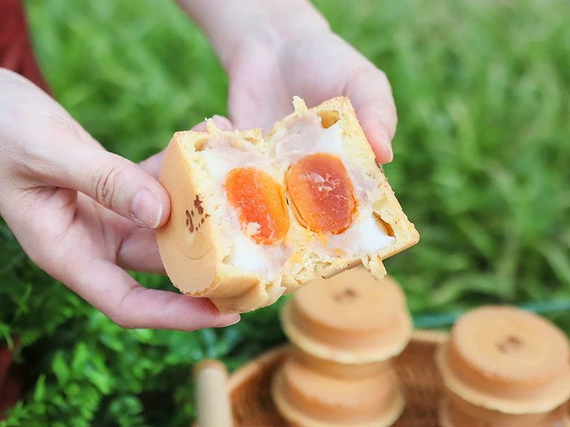 新竹小鵲Sing紅豆餅成國宴甜點！芋頭蛋黃麻糬口味必吃，伯爵珍珠奶茶口味超有趣。