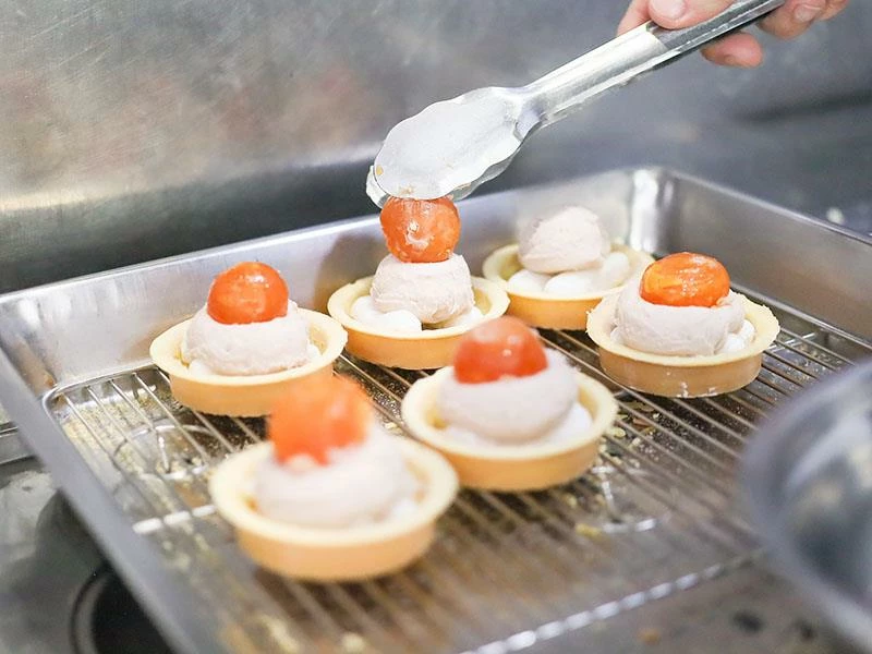 新竹小鵲Sing紅豆餅成國宴甜點！芋頭蛋黃麻糬口味必吃，伯爵珍珠奶茶口味超有趣。