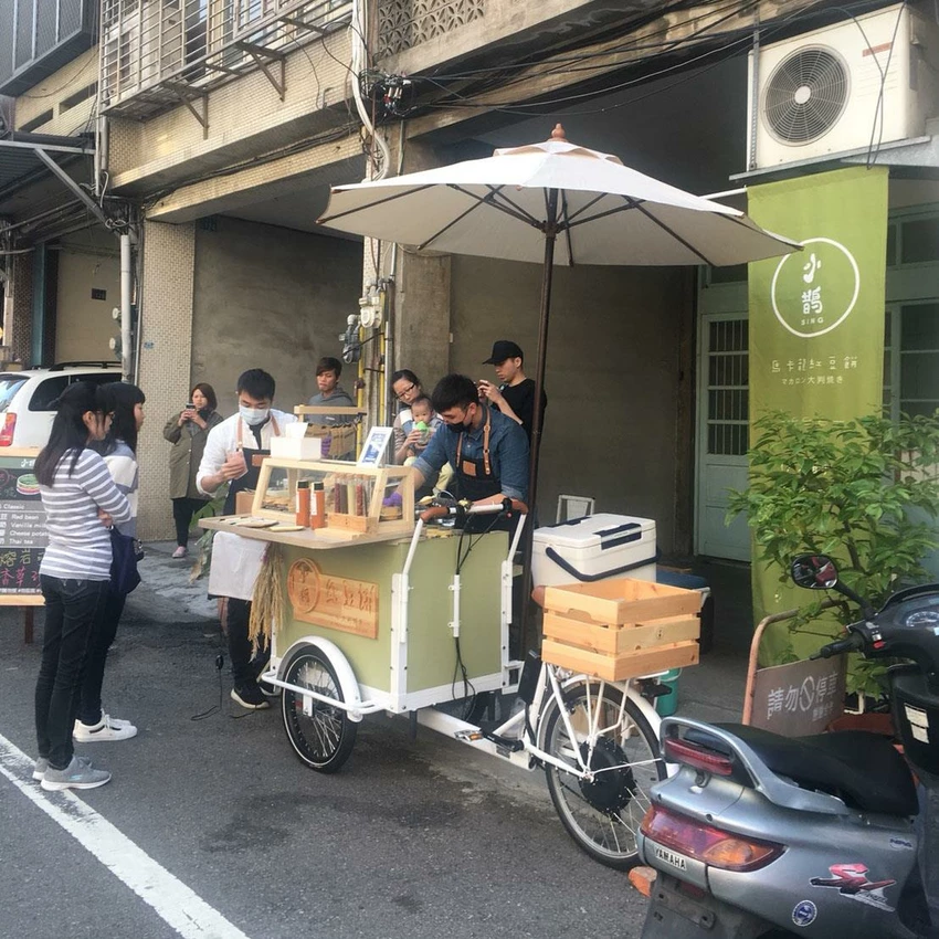 新竹小鵲Sing紅豆餅成國宴甜點！芋頭蛋黃麻糬口味必吃，伯爵珍珠奶茶口味超有趣。