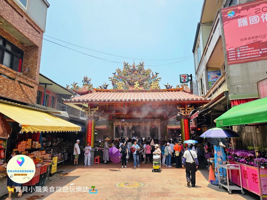 苗栗白沙屯拱天宮美食！媽祖賜名勇心豆花黑白熊貓豆花，一吃就愛上。
