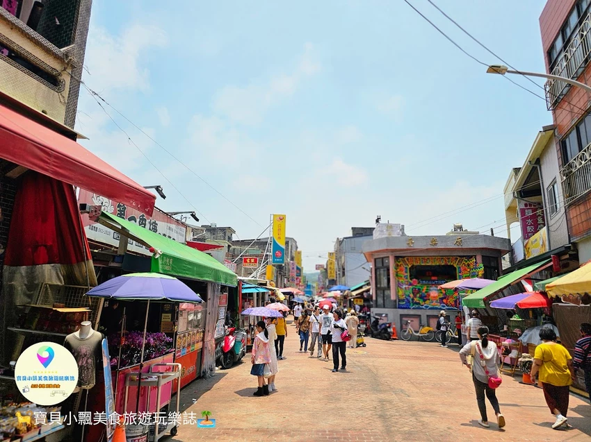 苗栗通霄白沙屯拱天宮！朝聖媽祖粉紅超跑，廟口美食東北香粑粑必吃。