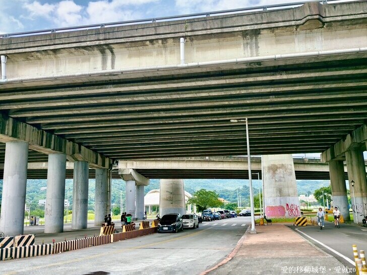 台北市中山區【2025台北賞花 樂遊趣】大佳河濱公園 向日葵花海金黃燦爛 紫色波斯菊花粉浪漫 自行車道自由行 親子共融遊戲區 愛就跟我一起快樂Go !