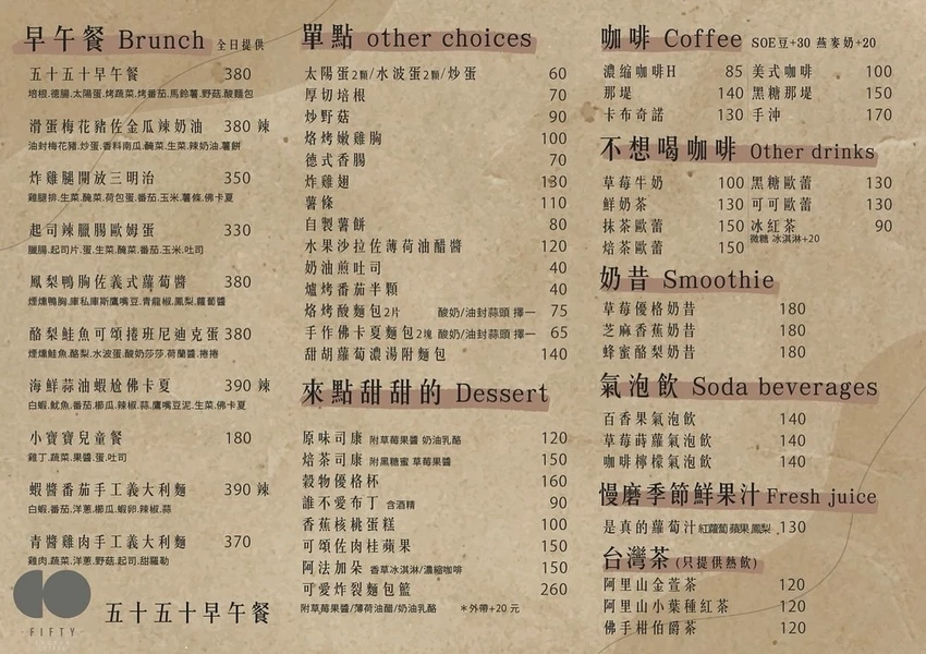 【新竹食記】5050早午餐 - 【新竹食記】5050早午餐 -