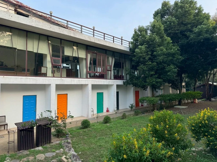 台中夜景餐廳推薦！鳥語花香泡腳邊賞百萬夜景，超萌小動物互動超療癒。