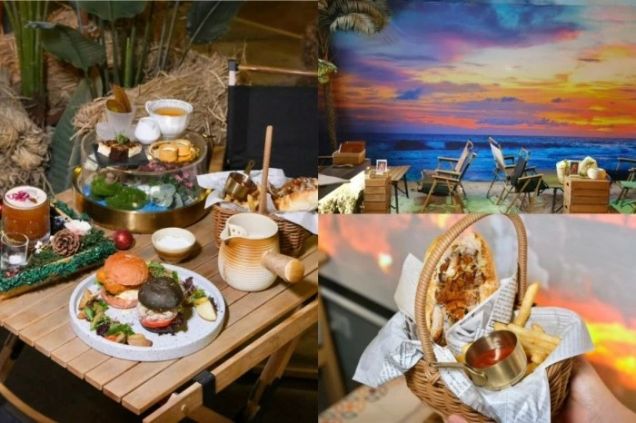 台中夜景餐廳推薦！鳥語花香泡腳邊賞百萬夜景，超萌小動物互動超療癒。