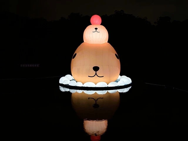 2025碧潭地景裝置展｜呆在碧潭の水豚君，活動日期：2025