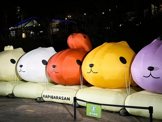 2025碧潭地景裝置展｜呆在碧潭の水豚君，活動日期：2025