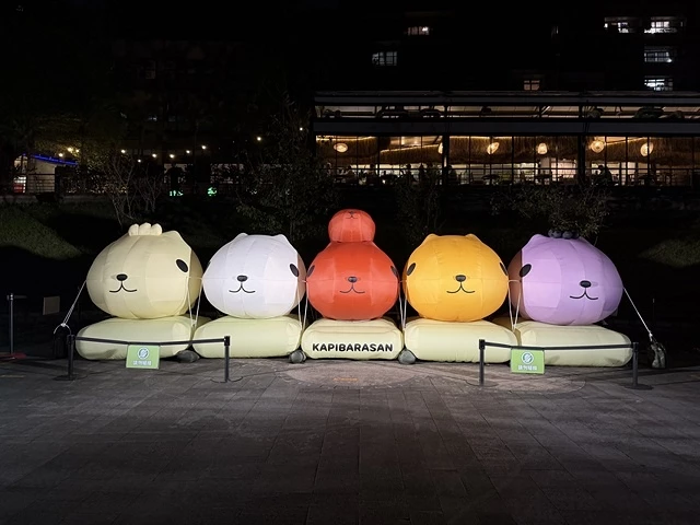 2025碧潭地景裝置展｜呆在碧潭の水豚君，活動日期：2025