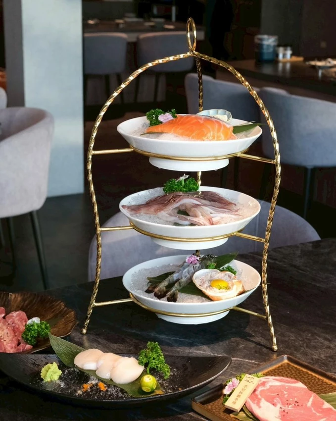 1928燒肉總鋪｜高雄最美夕陽的海景燒肉店，超浮誇海鮮食材一次滿足!!!