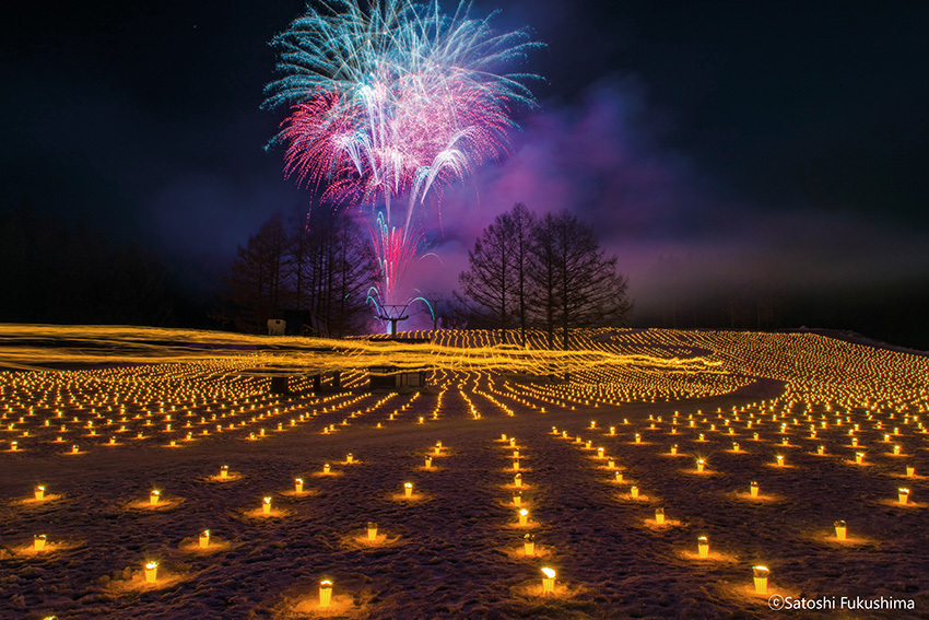 雪中蠟燭 雪中蠟燭